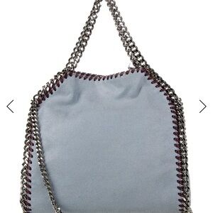 Stella McCartney small Falabella Blue-grey Shoulder Bag